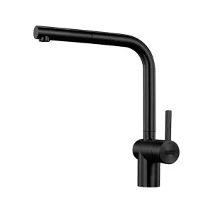 Franke Atlas Neo Black Steel Pull-Out Tap Black Steel by Franke, a Kitchen Taps & Mixers for sale on Style Sourcebook