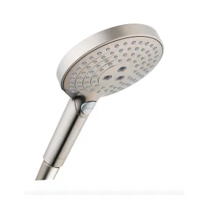 Hansgrohe Raindance Select S Hand Shower 120 3jet EcoSmart Brushed Nickel by Hansgrohe, a Shower Heads & Mixers for sale on Style Sourcebook