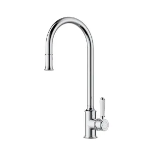 Ikon Clasico Pull-Out Sink Chrome - Ceramic Handle by Ikon, a Kitchen Sinks for sale on Style Sourcebook