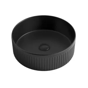 Otti Oxford Round Basin Matt Black 395mm by Otti, a Basins for sale on Style Sourcebook