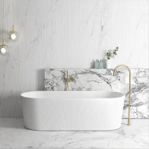 Otti Attica Noosa Bath Matte White 1700mm by Otti, a Bathtubs for sale on Style Sourcebook