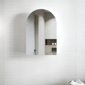 Otti Archie Shaving Cabinet 900mm Matte White by Otti, a Shaving Cabinets for sale on Style Sourcebook