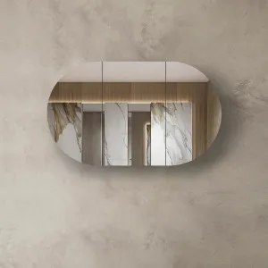 Otti Bondi 1200x750 Shaving Cabinet Natural Oak by Otti, a Shaving Cabinets for sale on Style Sourcebook