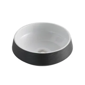 Otti Handcraft 410x410mm Basin Black and White by Otti, a Basins for sale on Style Sourcebook