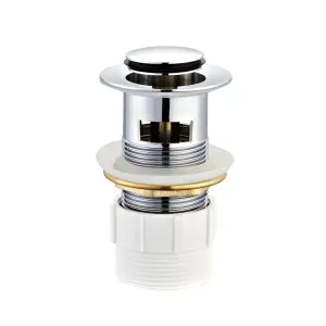 Otti Basin Pop Up Waste With Overflow 32mm Chrome by Otti, a Traps & Wastes for sale on Style Sourcebook