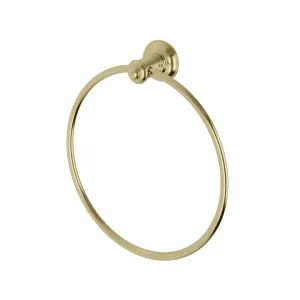 Phoenix Cromford Hand Towel Holder Brushed Gold by PHOENIX, a Bathroom Fixtures for sale on Style Sourcebook