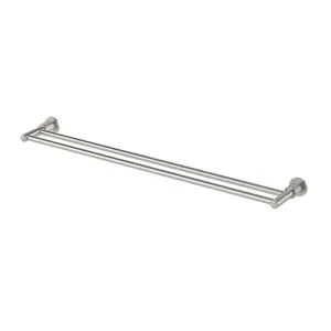 Phoenix Wiltern Double Towel Rail 800mm, Brushed Nickel by PHOENIX, a Towel Rails for sale on Style Sourcebook