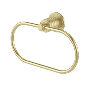 Phoenix Wiltern Hand Towel Holder, Brushed Gold by PHOENIX, a Bathroom Fixtures for sale on Style Sourcebook