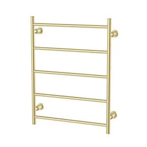 Phoenix Wiltern Heated Towel Ladder 550mm X 750mm, Brushed Gold by PHOENIX, a Bathroom Fixtures for sale on Style Sourcebook