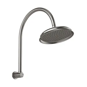 Phoenix Wiltern High-Rise Shower Arm & Rose, Brushed Carbon by PHOENIX, a Shower Heads & Mixers for sale on Style Sourcebook