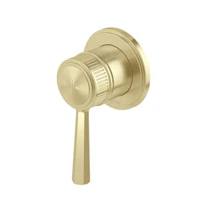 Phoenix Wiltern SwitchMix Shower / Wall Mixer Fit-Off Kit, Brushed Gold by PHOENIX, a Bathroom Taps & Mixers for sale on Style Sourcebook