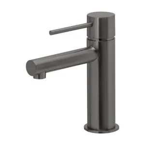 Phoenix Vivid Slimline Basin Mixer Brushed Carbon by PHOENIX, a Bathroom Taps & Mixers for sale on Style Sourcebook