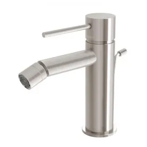 Phoenix Vivid Slimline Bidet Mixer with Pop-Up Waste Brushed Nickel by PHOENIX, a Toilets & Bidets for sale on Style Sourcebook