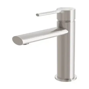 Phoenix Vivid Slimline Oval Basin Mixer Brushed Nickel by PHOENIX, a Bathroom Taps & Mixers for sale on Style Sourcebook