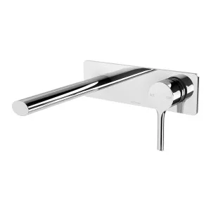 Phoenix Vivid Slimline Oval SwitchMix Wall Basin / Bath Mixer Set 175mm Fit-Off Kit Chrome by PHOENIX, a Bathroom Taps & Mixers for sale on Style Sourcebook