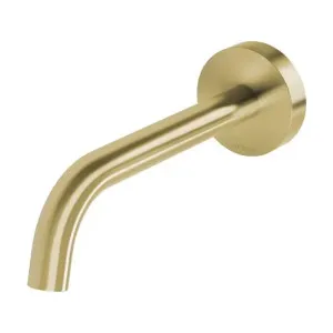 Phoenix Vivid Slimline Plus Wall Basin / Bath Outlet 180mm Brushed Gold by PHOENIX, a Bathroom Taps & Mixers for sale on Style Sourcebook