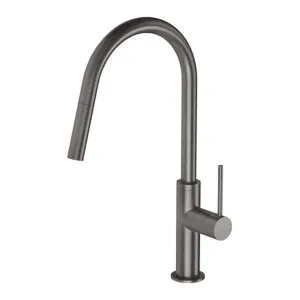 Phoenix Vivid Slimline Pull Out Sink Mixer Brushed Carbon by PHOENIX, a Kitchen Taps & Mixers for sale on Style Sourcebook