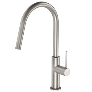 Phoenix Vivid Slimline Pull Out Sink Mixer Brushed Nickel by PHOENIX, a Kitchen Taps & Mixers for sale on Style Sourcebook
