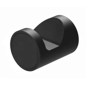 Phoenix Vivid Slimline Robe Hook Matte Black by PHOENIX, a Shelves & Hooks for sale on Style Sourcebook