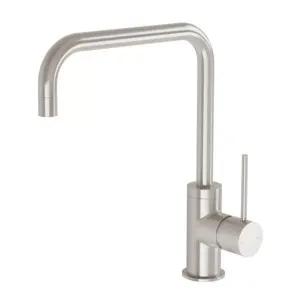 Phoenix Vivid Slimline Sink Mixer 220mm Squareline Brushed Nickel by PHOENIX, a Kitchen Taps & Mixers for sale on Style Sourcebook