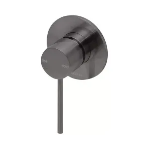 Phoenix Vivid Slimline Switchmix Shower/Wall Mixer Fit-Off Kit Brushed Carbon by PHOENIX, a Bathroom Taps & Mixers for sale on Style Sourcebook