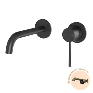 Phoenix Vivid Slimline SwitchMix Wall Basin/Bath Mixer Set 60mm Backplates (Fit-Off Kit Only), Matte Black by PHOENIX, a Bathroom Taps & Mixers for sale on Style Sourcebook