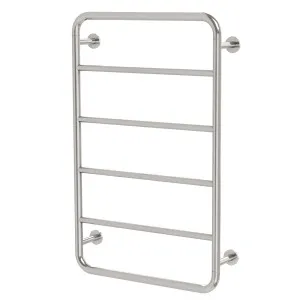 Phoenix Vivid Slimline Towel Ladder 800mm x 500mm Brushed Nickel by PHOENIX, a Bathroom Fixtures for sale on Style Sourcebook