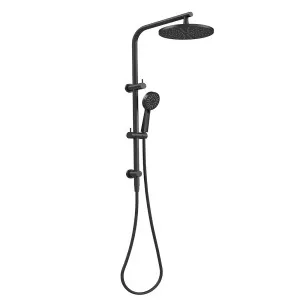 Phoenix Vivid Slimline Twin Shower Matte Black by PHOENIX, a Shower Heads & Mixers for sale on Style Sourcebook