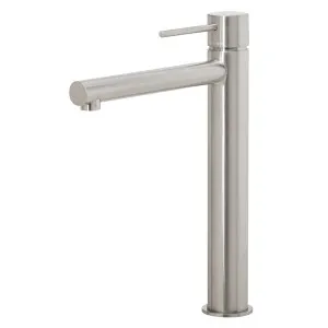 Phoenix Vivid Slimline Vessel Mixer Brushed Nickel by PHOENIX, a Bathroom Taps & Mixers for sale on Style Sourcebook