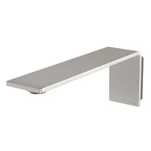 Phoenix Axia Wall Basin-Bath Outlet 200mm Brushed Nickel by PHOENIX, a Bathroom Taps & Mixers for sale on Style Sourcebook