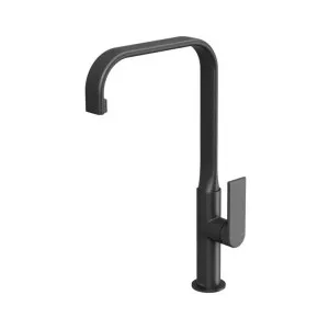 Phoenix Teel Sink Mixer 200mm Squareline Matte Black by PHOENIX, a Kitchen Taps & Mixers for sale on Style Sourcebook