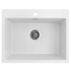 Seima Oros 620 Sink 1 Taphole White by Seima, a Kitchen Sinks for sale on Style Sourcebook