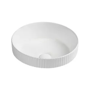 Seima Cleo 380 Ceramic Inset Basin White Silk Matte by Seima, a Basins for sale on Style Sourcebook