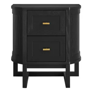 Theodore Bedside Table - Small Black by CAFE Lighting & Living, a Bedside Tables for sale on Style Sourcebook