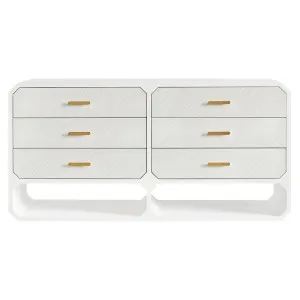 Anderson 6 Drawer Chest - White - OUTLET NSW by CAFE Lighting & Living, a Dressers & Chests of Drawers for sale on Style Sourcebook