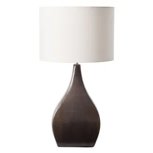 Sabrina Table Lamp - Grey by CAFE Lighting & Living, a Table & Bedside Lamps for sale on Style Sourcebook