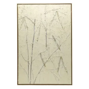 Bamboo Garden Series I Oil On Canvas Painting - OUTLET NSW by CAFE Lighting & Living, a Wall Hangings & Decor for sale on Style Sourcebook