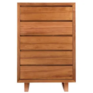 Clemence Tallboy Blackwood - 5 Drawer by James Lane, a Dressers & Chests of Drawers for sale on Style Sourcebook