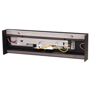 Oriel Lighting Rafter Small Up/Down LED Wall Light with Tricolour Backlit Glow Black by Oriel Lighting, a Wall Lighting for sale on Style Sourcebook