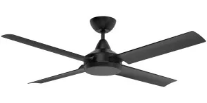 Brilliant Cairns 48" AC Ceiling Fan with Wall Controller Black by Brilliant, a Ceiling Fans for sale on Style Sourcebook