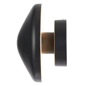 Telbix Shea Weatherproof Outdoor LED Wall Sconce Black by Telbix, a Outdoor Lighting for sale on Style Sourcebook