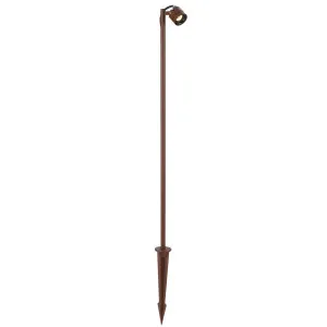 Telbix Rilto Weatherproof Outdoor LED Garden Post Light Corten by Telbix, a Outdoor Lighting for sale on Style Sourcebook