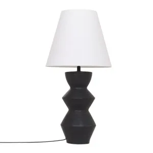Zodiac Table Lamp Black by James Lane, a Lighting for sale on Style Sourcebook