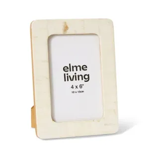 Demani 4x6" Photo Frame - 14 x 1 x 19cm by Elme Living, a Photo Frames for sale on Style Sourcebook