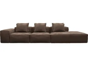 Riley Muse Chocolate Modular Sofa - 1x Arm, 2x Armless, 1x Right Terminal by James Lane, a Sofas for sale on Style Sourcebook