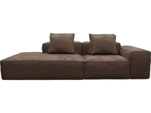 Riley Muse Chocolate Modular Sofa - 1x Arm, 1x Armless, 1x Left Terminal by James Lane, a Sofas for sale on Style Sourcebook