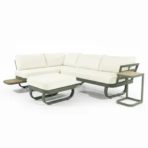 Paloma Modular Outdoor Lounge Set in Olive Green by Luxo Outdoors, a Outdoor Sofas for sale on Style Sourcebook