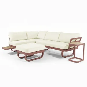 Paloma Modular Outdoor Lounge Set in Terracotta by Luxo Outdoors, a Outdoor Sofas for sale on Style Sourcebook