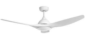 Fanco Horizon Smart 52" DC Ceiling Fan with Wall Control and Remote White by Fanco, a Ceiling Fans for sale on Style Sourcebook