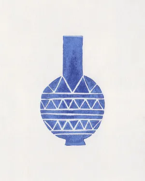 Linocut Vase No.3 by Alisa Galitsyna, a Prints for sale on Style Sourcebook